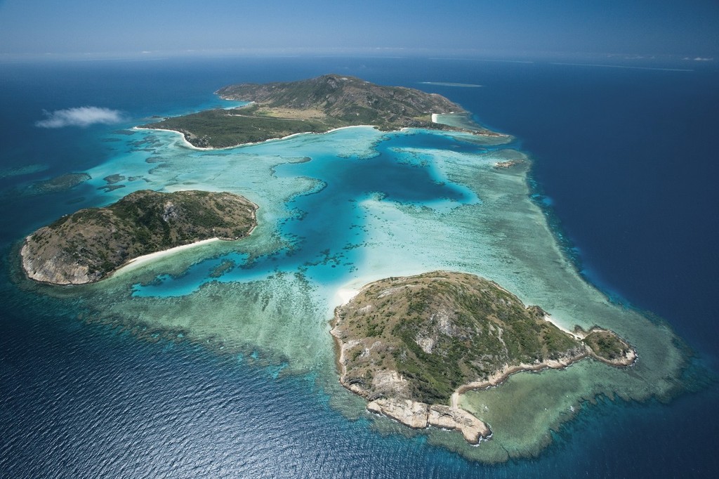 Aerial view of Lizard Island. © SW